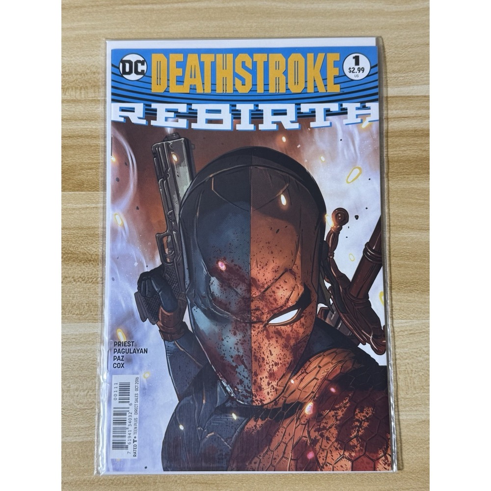 DC Comics Rebirth Deathstroke Comic Issue 1